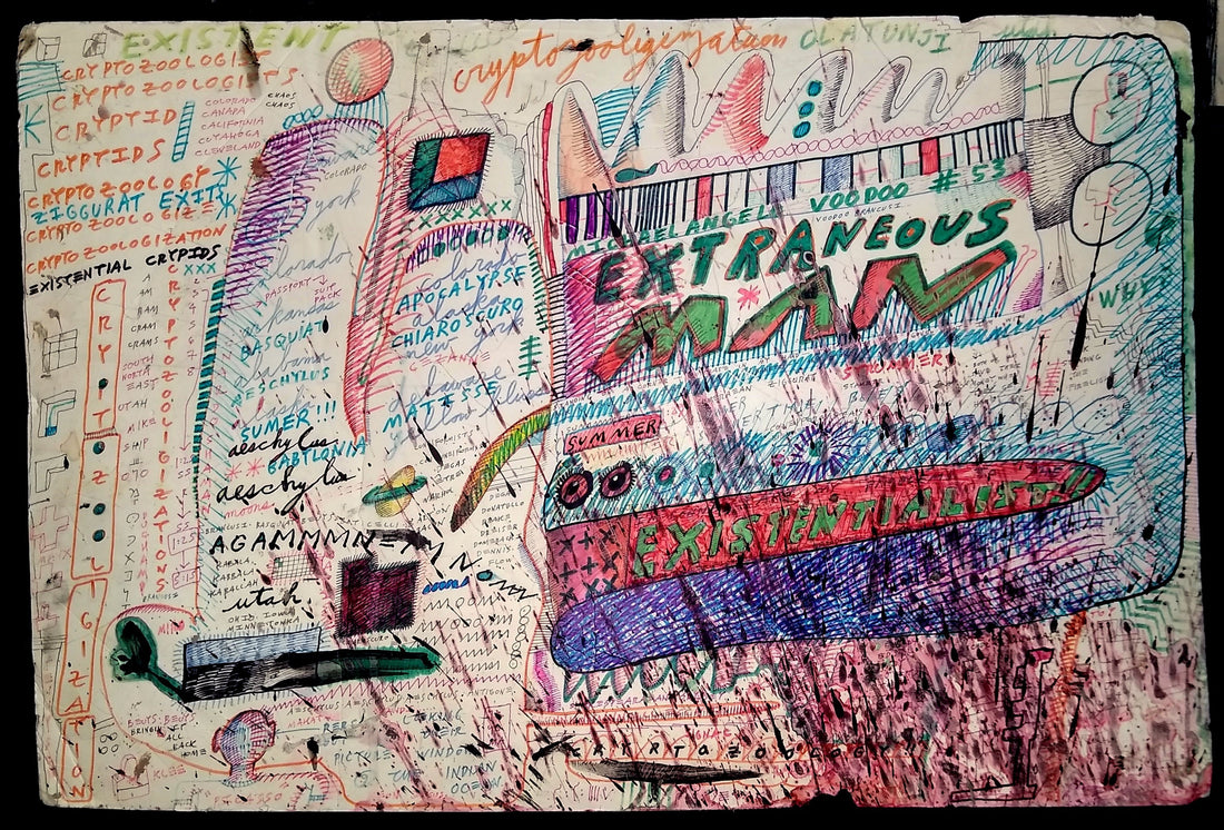 Turmoil: A new collection of physical pieces, NFTs, and posters.