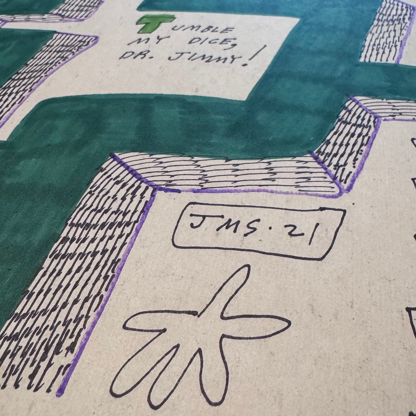 Tumble my Dice, Dr. Jimmy!