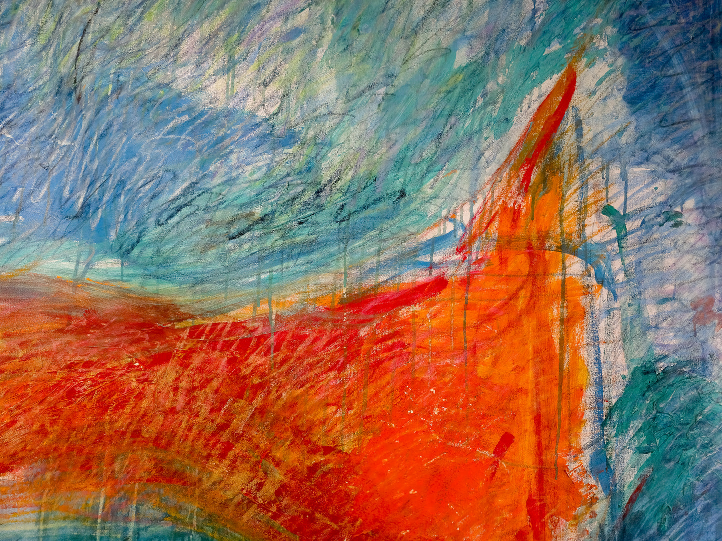 Monumental Goldfish (123×63")