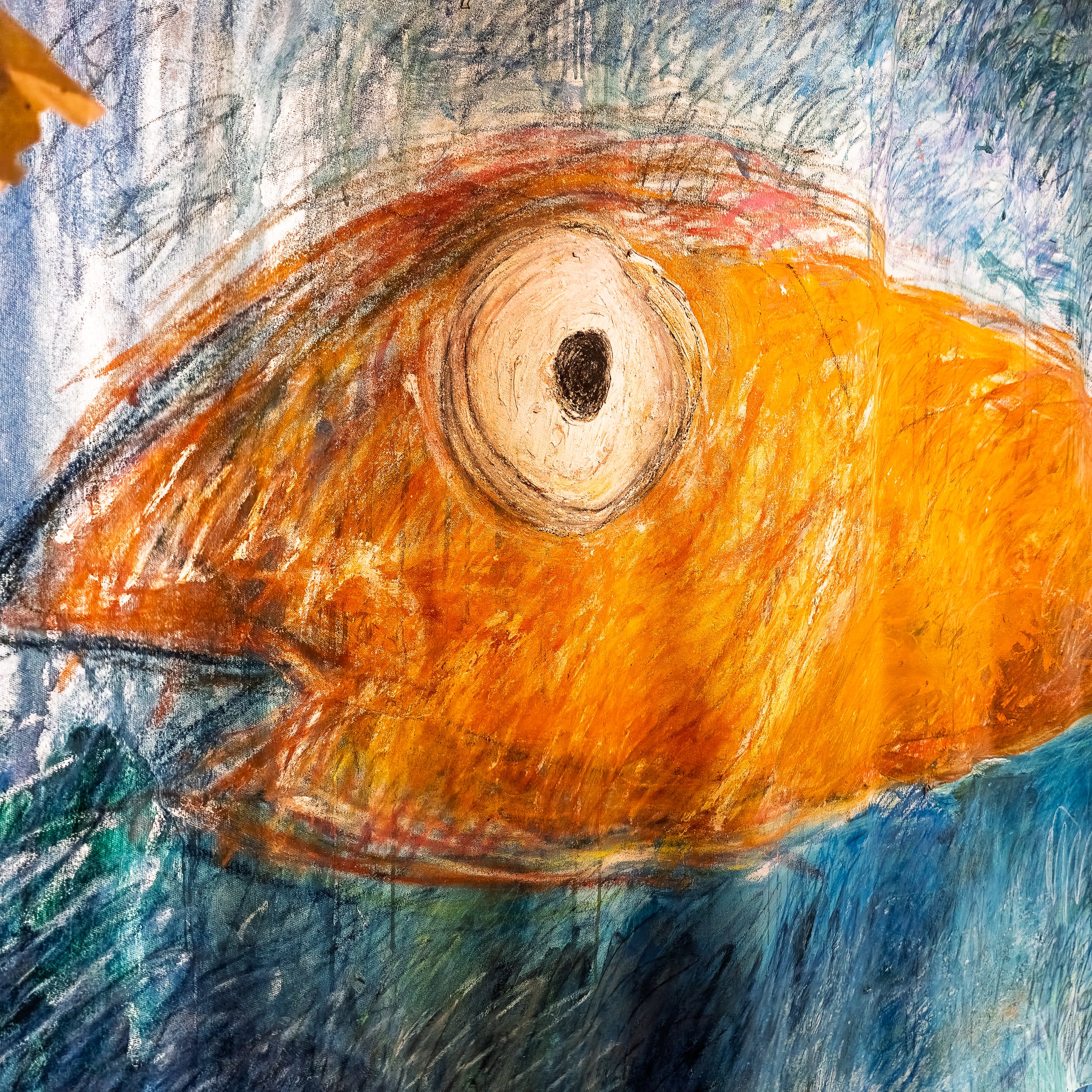Monumental Goldfish (123×63")