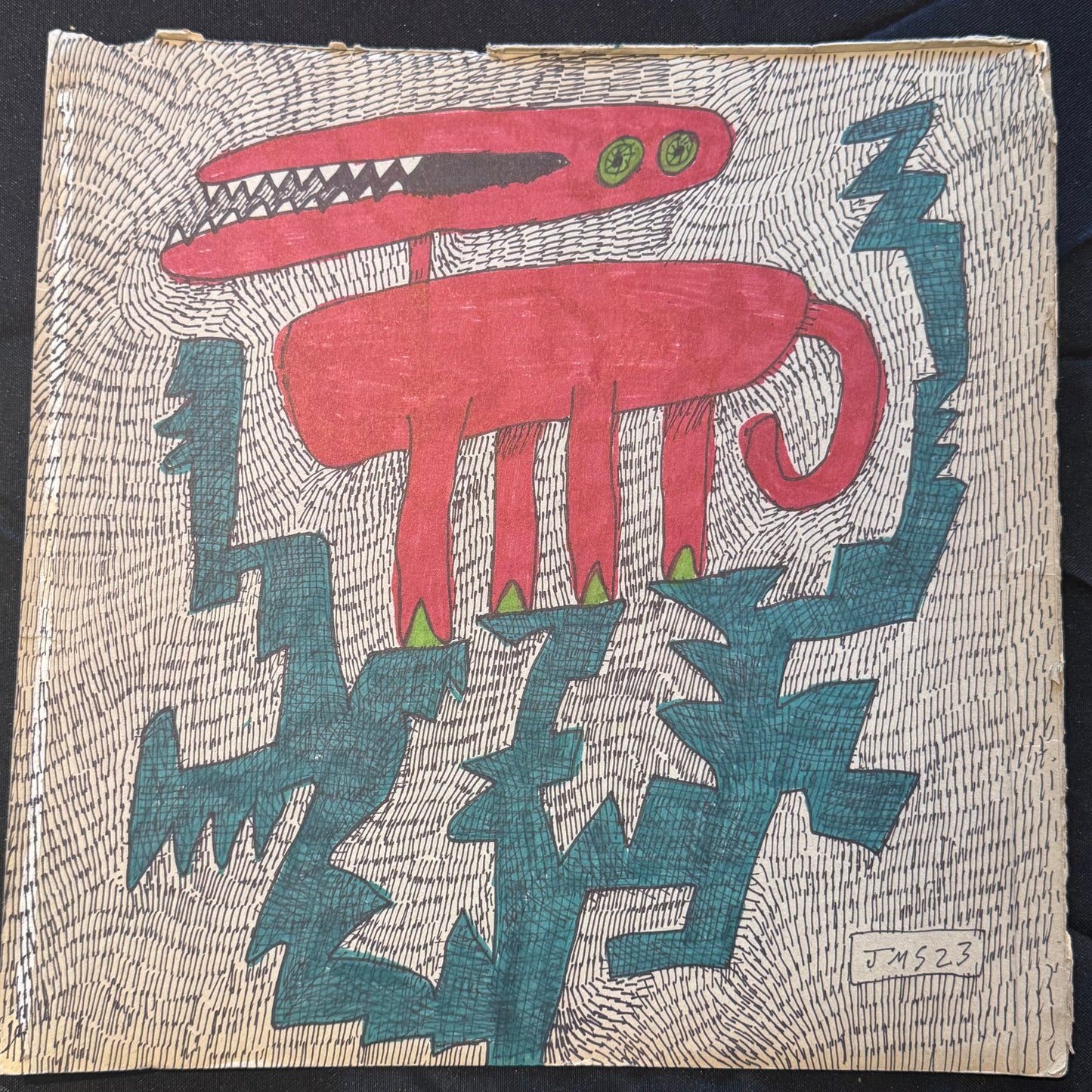 Abstract Dinosaur