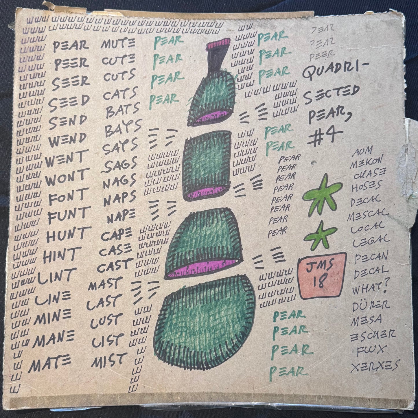 Quadrisected Pear #4