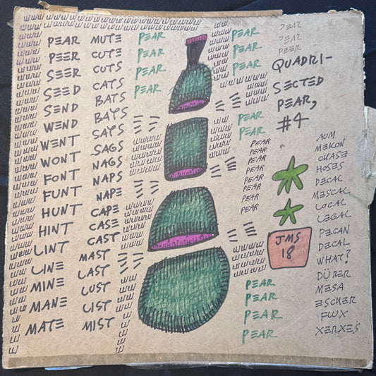 Quadrisected Pear #4