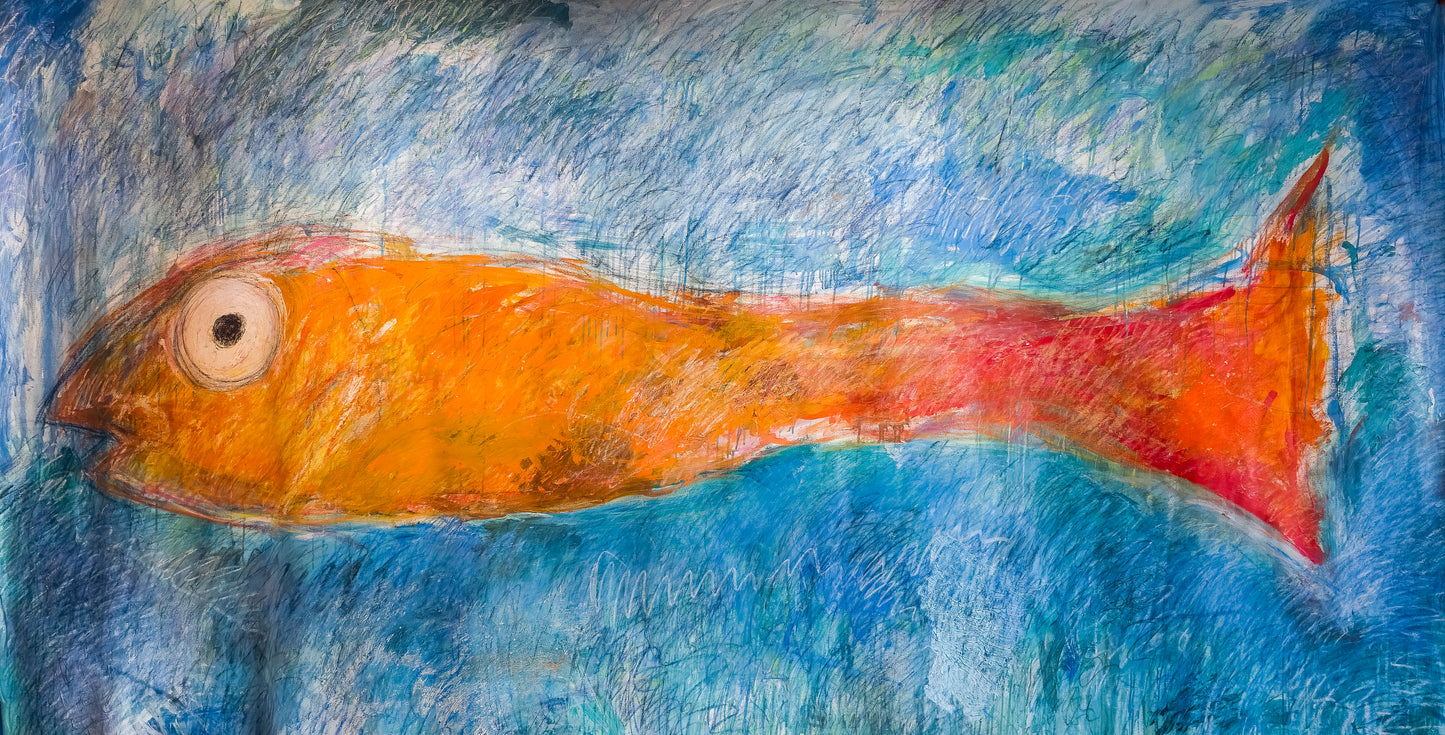 Large Goldfish (163×63")