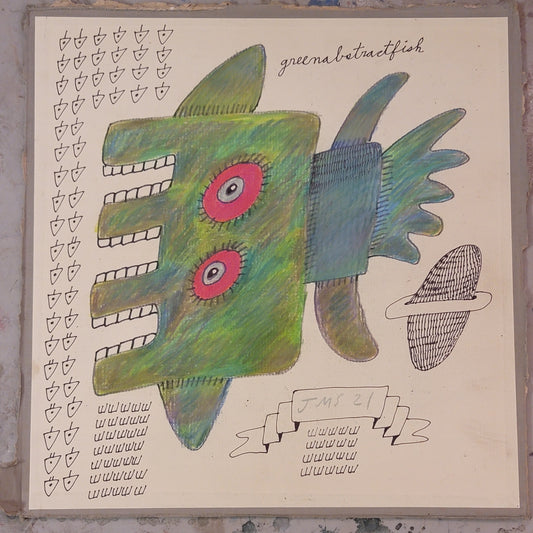 Green Abstract Fish
