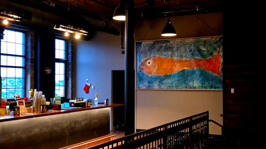 Monumental Goldfish (123×63")