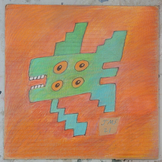 Green-on-Gold Fish