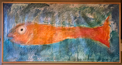 Monumental Goldfish (123×63")
